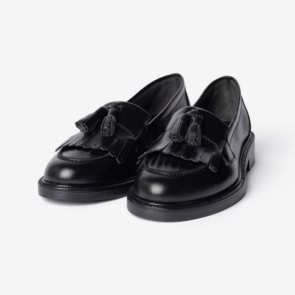 【正規品】 エネス ENESS KILT TASSEL LOAFERS キルト タッセル ST-4820 ローファー レザー レディース シューズ