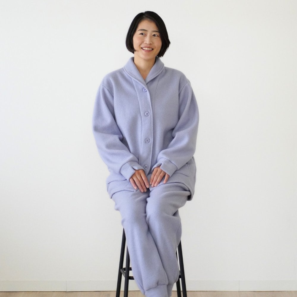 フリース パジャマ レディース 冬 暖かい あったか もこもこ フリース 冬用 長袖 前開き 厚地 首元 あたたかい ルームウェア 部屋着 裏起毛 快適 睡眠 快眠 おしゃれ 産後 入院 マタニティ お母さん 母 母親 妻 誕生日 プレゼント ギフト 敬老の日 女性 30代 40代 50代 60代 高級 実用的 センスのいい おしゃれ