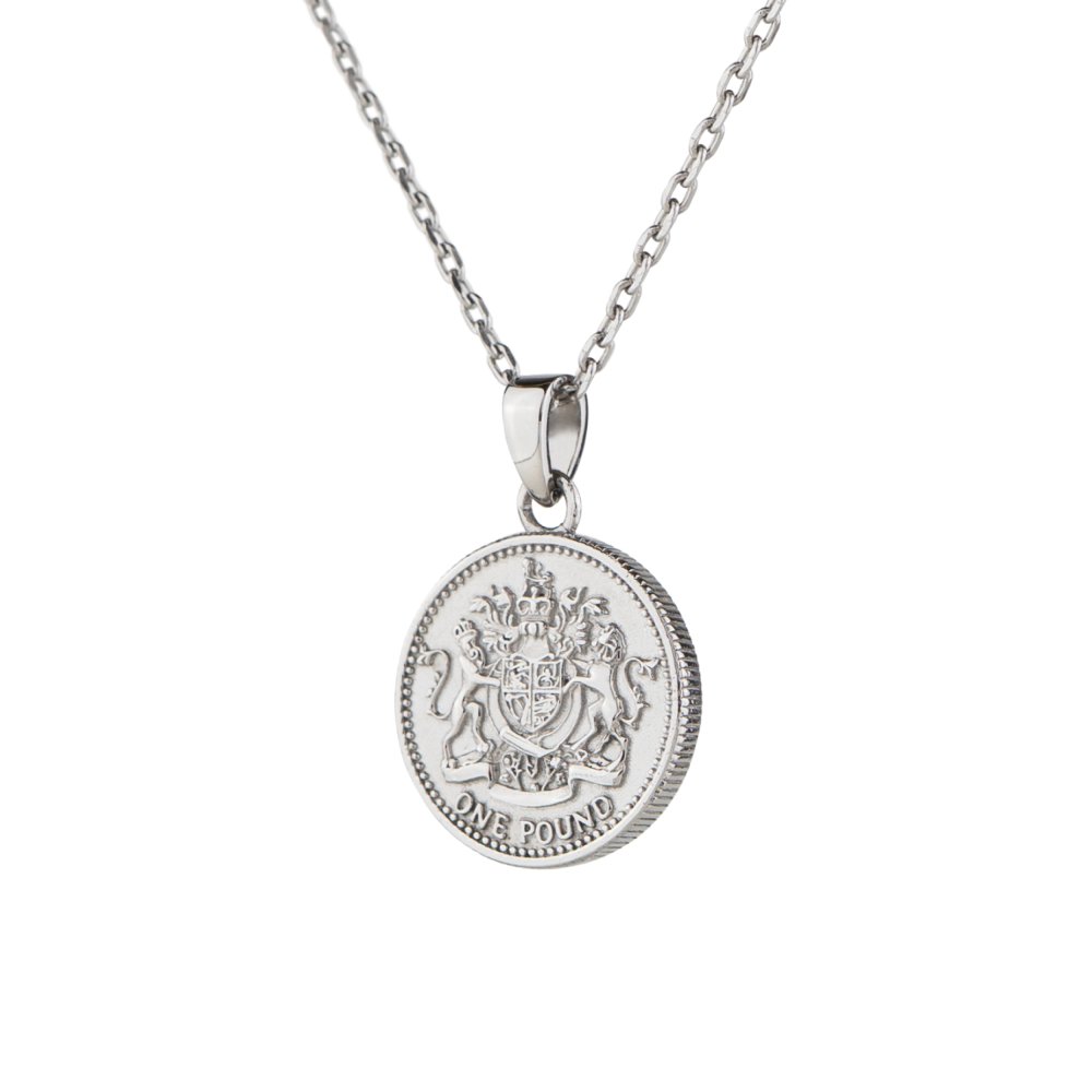 コインネックレス (エリザベス女王／英国王室紋章) Coin Necklace PUPE128 Dress Up ドレスアップ