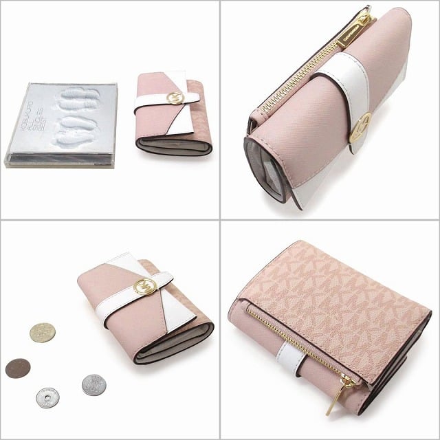 MICHAEL KORS マイケルコース アウトレット 財布　グリニッジ ミディアム トライフォールド ウォレット