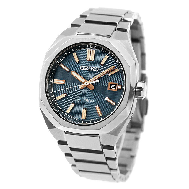 セイコー アストロン ネクスター 電波ソーラー 腕時計 ブランド メンズ チタン SEIKO ASTRON HAC001J アナログ ネイビー 日本製