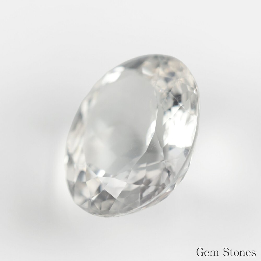  最高品質 ホワイトトパーズ 40.998ct ルース 宝石 裸石  透明 クリア トパーズ オリジナル ジュエリー ギフト