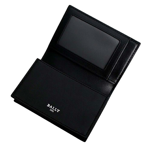 バリー BALLY カードケース 名刺入れ 6309704 メンズ BLACK+PALLADIO