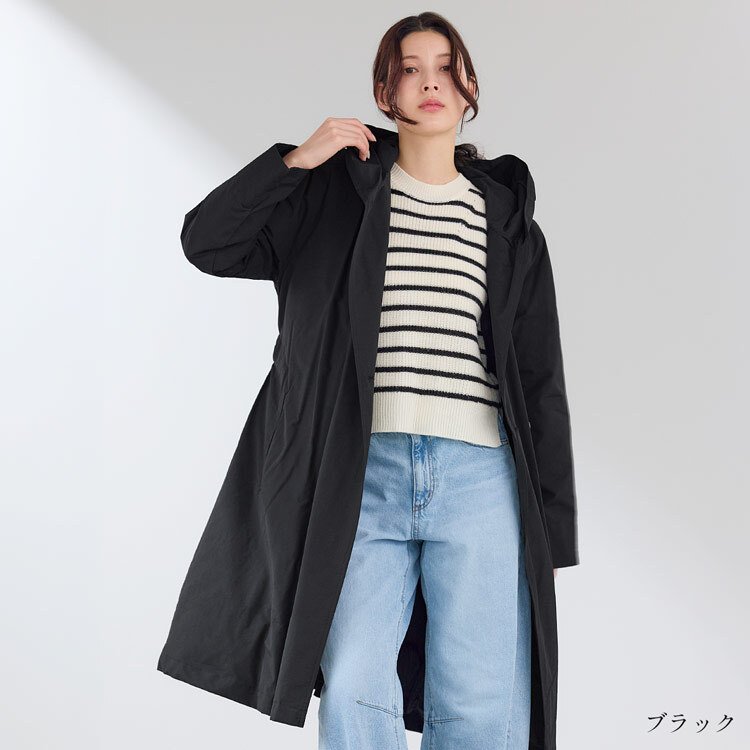 ダウンコート レディース ロング ラグランスリーブ ダウン コート フード付き ベルト付き ブランド アウター 冬 ダブル 綿 弱撥水 大きいサイズ きれいめ ダウン80% フード付きコート ギフト プレゼント 5F (08000191r)