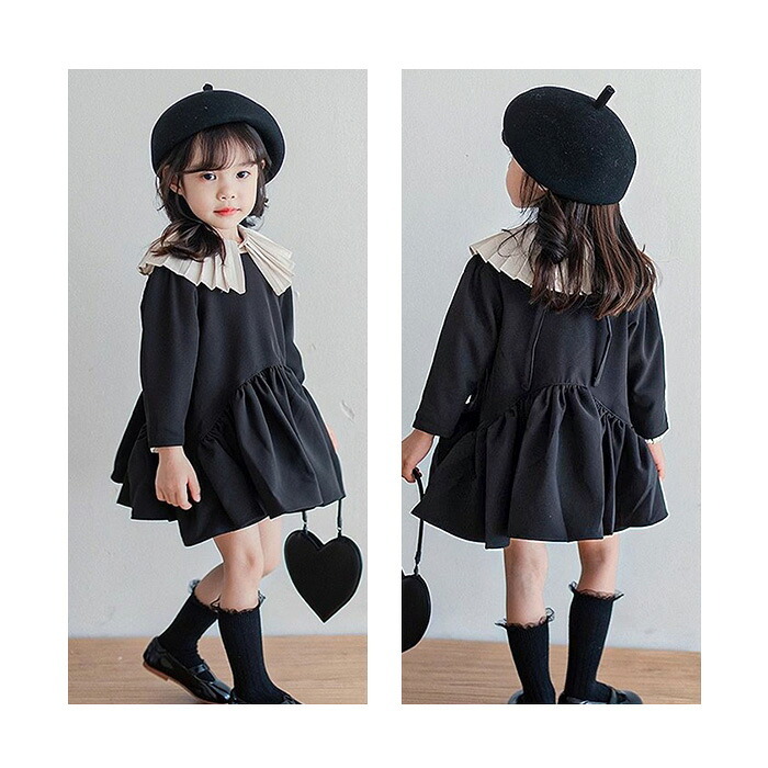 女の子 ワンピース フォーマル 通販 長袖ワンピース キッズ スーツ キッズドレス ワンピ 襟付き 子供服 子供 子ども服 発表会 結婚式 七五三 卒園式 入園式 入学式 お受験 可愛い かわいい おしゃれ