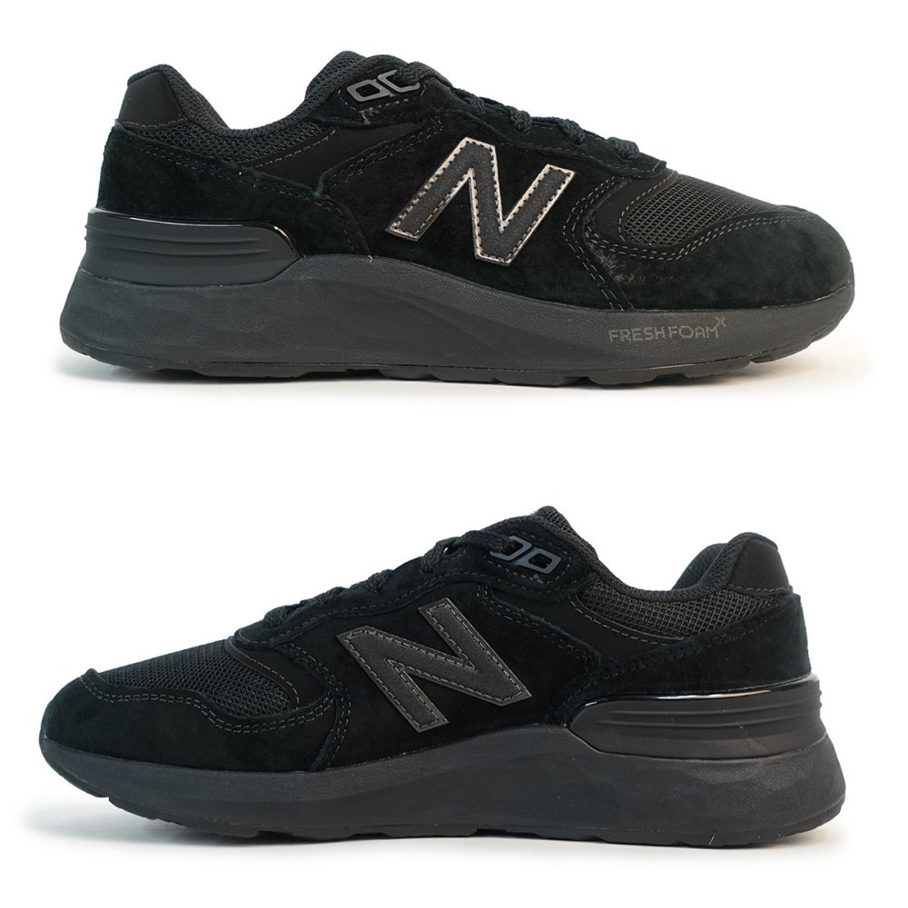 ニューバランス new balance 880 スニーカー 幅広 メンズ ウォーキング シューズ 運動靴 靴 黒 普段履き M880 4E 3FK 4E ブラック/ブラック