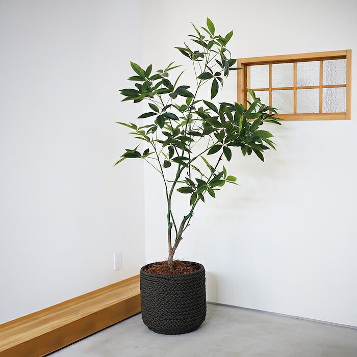 観葉植物 造花 パキラ BROWN 全高約175cm 大型 フェイクグリーン 高級 本物そっくり リアル おしゃれ インテリア 人工観葉植物 アーティフィシャルグリーン オフィス 店舗 ホテル 開店祝い 新築祝い 室内 リビング 玄関 風水 フェイク