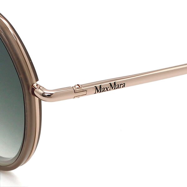 マックスマーラ サングラス MAX MARA MM0148-K/S 57B 57 サングラス ノーズパット MM0148K-57B-57 ベージュ ブルー ユニセックス