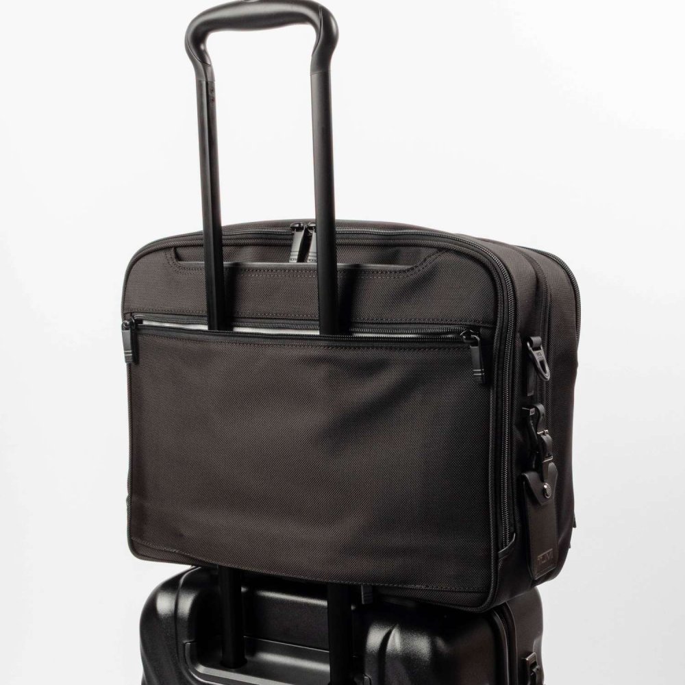トゥミ TUMI ALPHA アルファ MEDIUM 15 EXP BRIEFCASE ミディアム 15インチ エクスパンダブル ブリーフケース 02603141D4 158971 ビジネスバッグ 通勤 メンズ バッグ ブラック