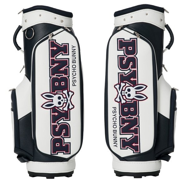 サイコバニー ゴルフ キャディバッグ カートキャディバッグ LOGOART Psycho Bunny PBMG6BC6 お誕生日祝い お祝い 記念品 お父さん 父の日 彼氏 男性 30代 40代 50代 60代 母の日 お母さん 還暦祝い 敬老の日 彼女 人気プレゼント プレゼント