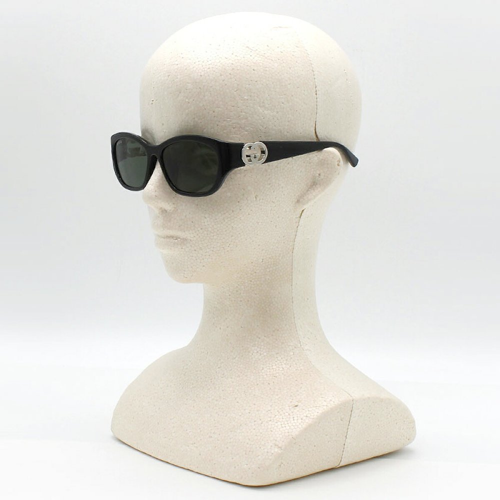グッチ GUCCI サングラス アジアンフィット アイウェア UVカット スクエア GG1826SK-001 メンズ レディース ユニセックス ブラック+グレー 国内正規品