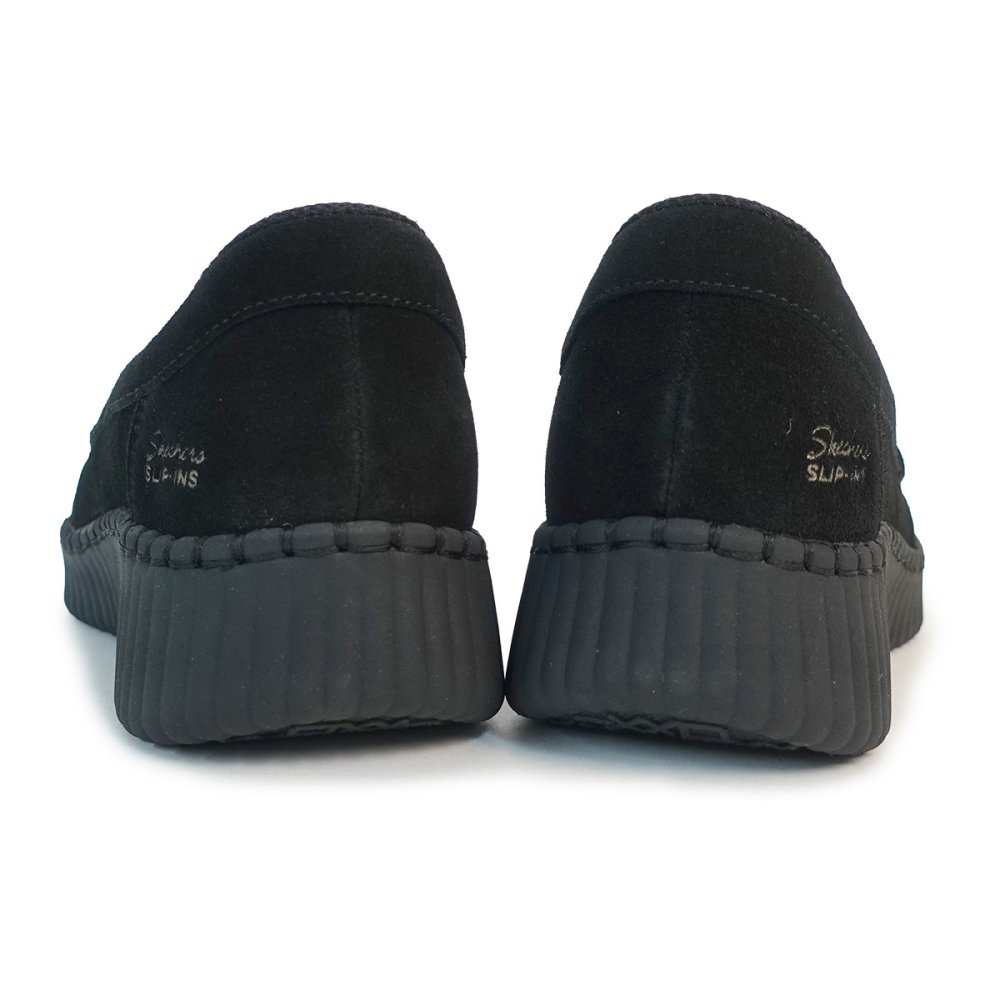 SKECHERS スケッチャーズ スニーカー レディース スリップインズ ウィルシャー 159586 BBK ブラック WILSHIRE BLVD-MOONLIT LOVE ハンズフリー