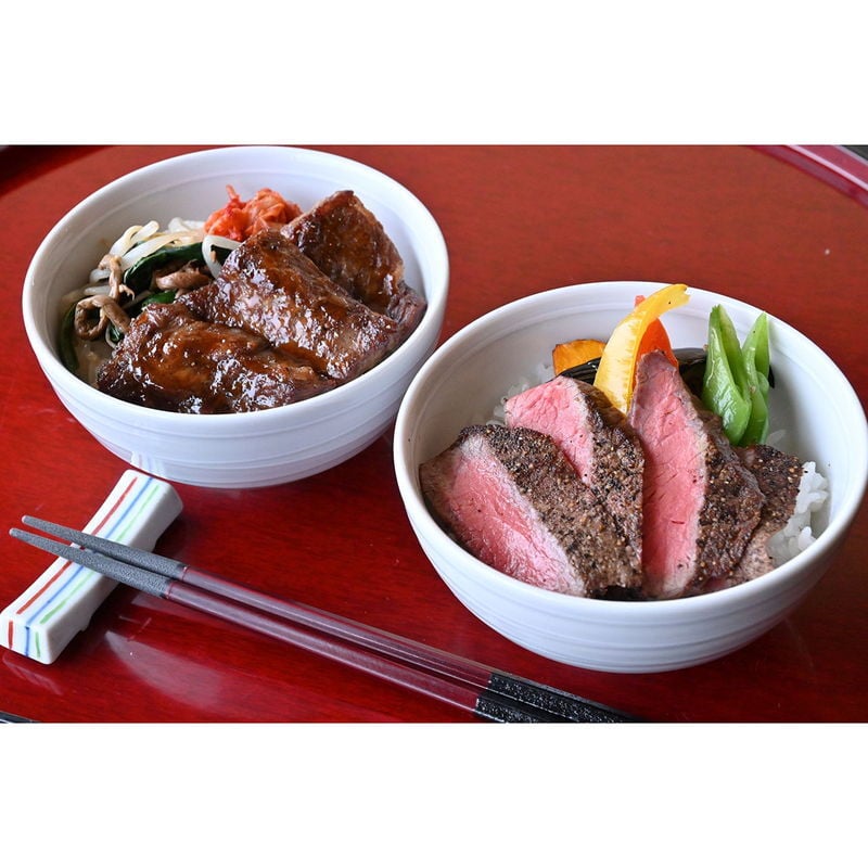 米沢牛黄木 米沢牛ステーキ・焼肉ご飯 (SYG75) [お中元][お歳暮] ※送料無料(北海道・沖縄・離島への配送不可)