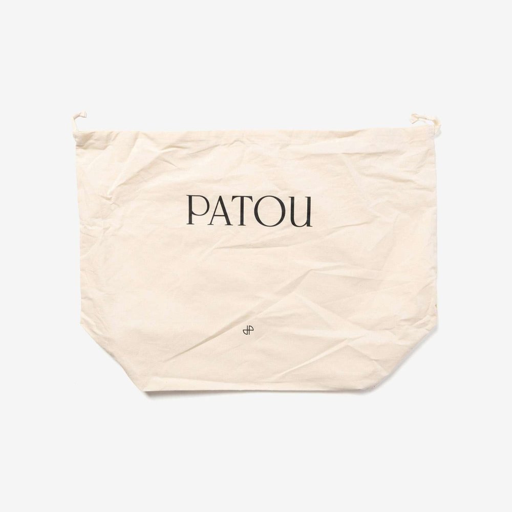 パトゥ PATOU TRAPEZE TOTE BAG GM ラフィア パトゥ ロゴ トラペーズ トート ラージ AC0920215 トートバッグ レディース バッグ