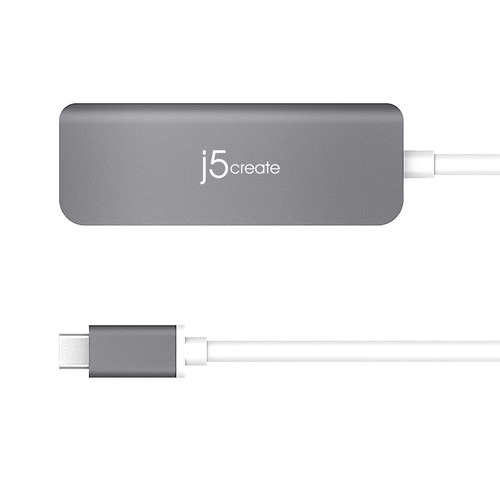【推奨品】j5 create JCD371 JCD371 USB-C to HDMI & USB 3.0 2 port with Power Delivery スペースグレー