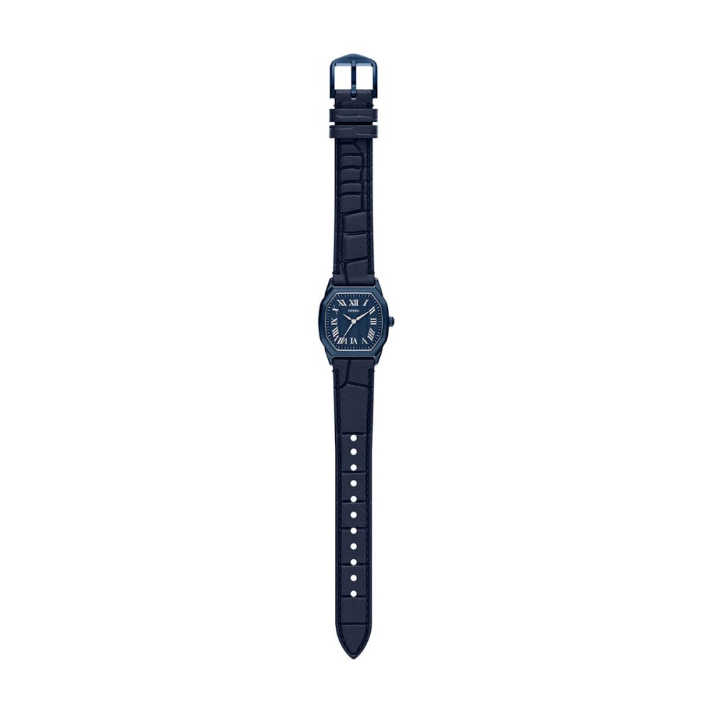 フォッシル FOSSIL 腕時計 レディース HARLOW 三針 ネイビー レザーウォッチ ES5481【2026 新作】