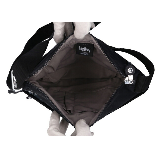 キプリング ショルダーバッグ レディース ブランド Kipling アルト ロゴ ワンポイント 無地 K19911-P39 Black Noir 黒
