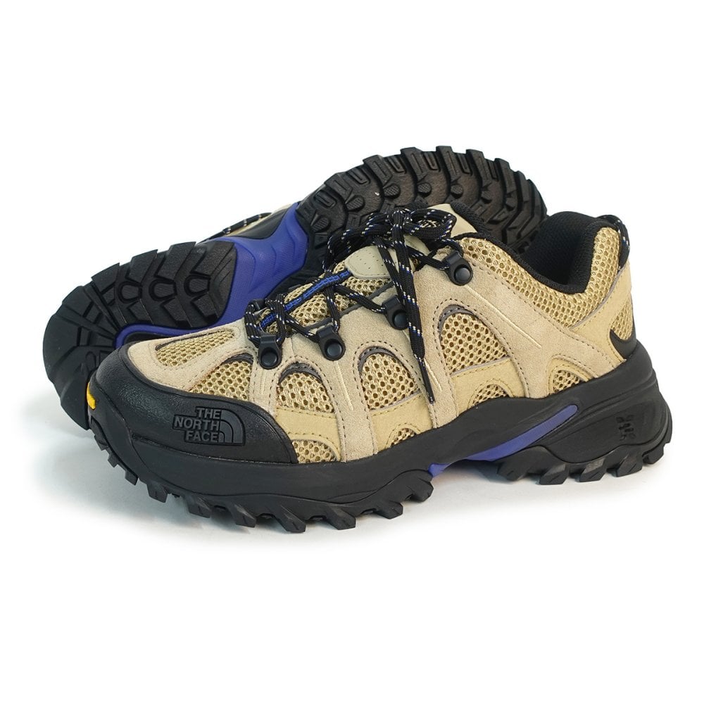 ノースフェイス THE NORTH FACE メンズ レディース スニーカー ヘッジホッグ KB カーキストーン×TNFブルー NF02542 RVST HEDGHOG RVST