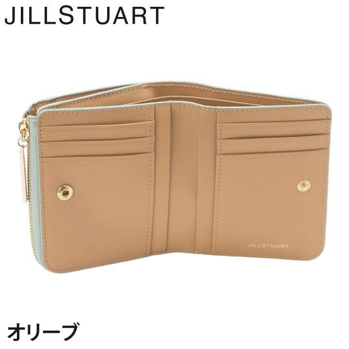 ジル スチュアート 財布 二つ折り レディース 牛革 エターナル L字ファスナー ギフト JILL STUART