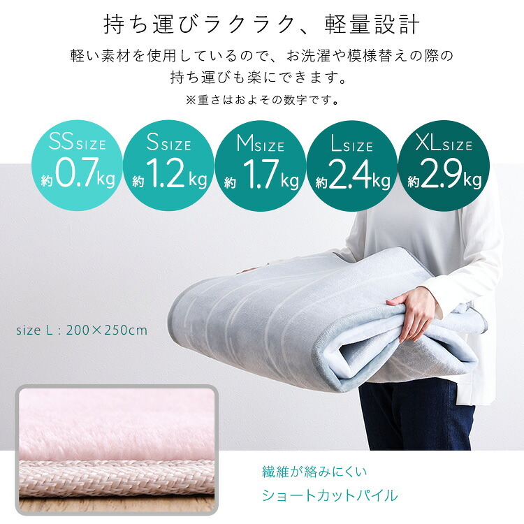 ラグ カーペット マイクロファイバー・デザイン マットSサイズ（130×185cm）洗える マット 【WASHFA2】 新生活