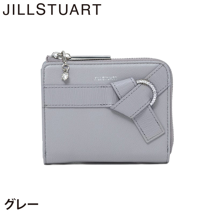 ジル スチュアート 財布 二つ折り レディース 山羊革 牛革 インプルーブ L字ファスナー ギフト JILL STUART