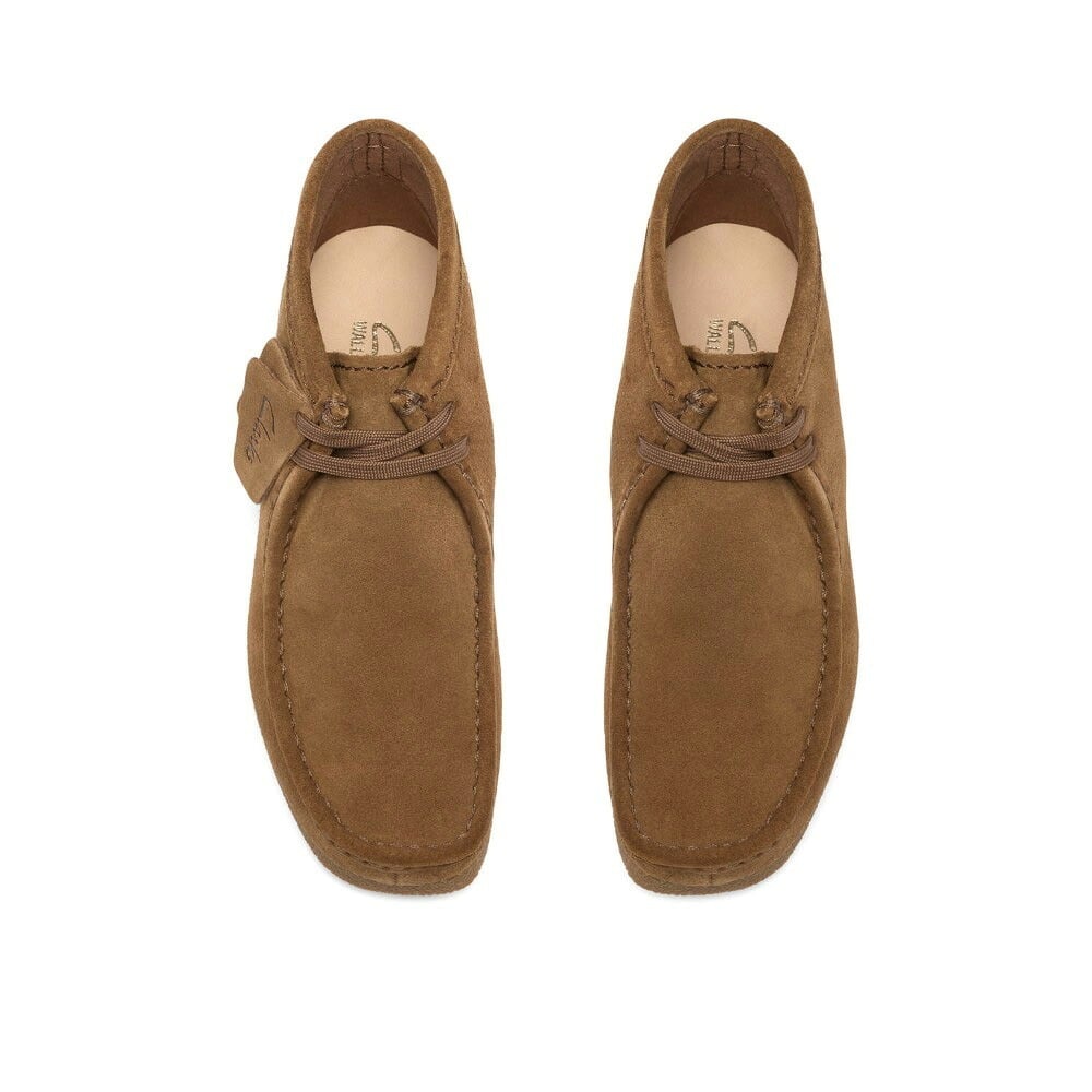 クラークス ブーツ メンズ ワラビー エヴォ ブーツ 靴 モカシン ショートブーツ スエード Clarks 26329302 Wallabee EVO BT