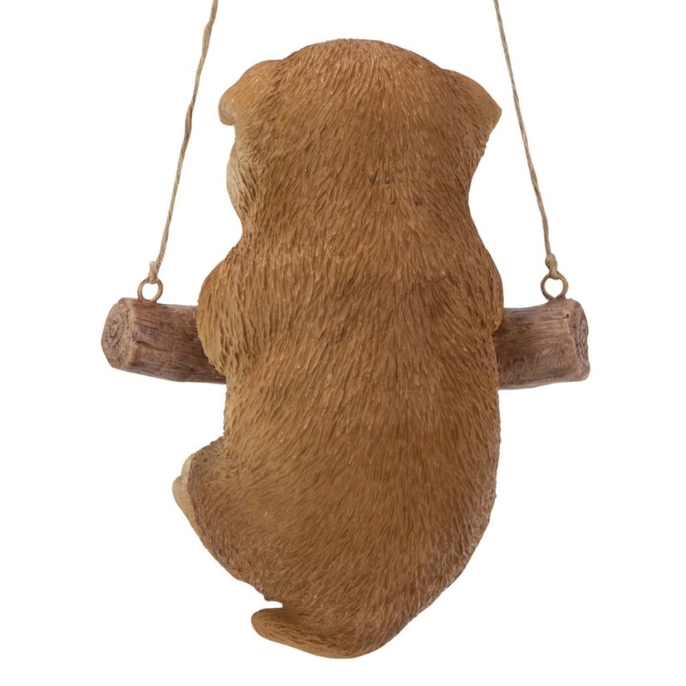 置物 woobia ウービア 日本犬 秋田犬 ぶら下がり 高さ14cm オーナメント 子犬 リアル 本物そっくり イギリス生まれ 職人手彩色 縁起物 戌年 玄関 インテリア 新築祝い 引っ越し祝い 開店祝い 出産祝い 誕生日 お祝い ギフト プレゼント 犬好き 秋田犬好き