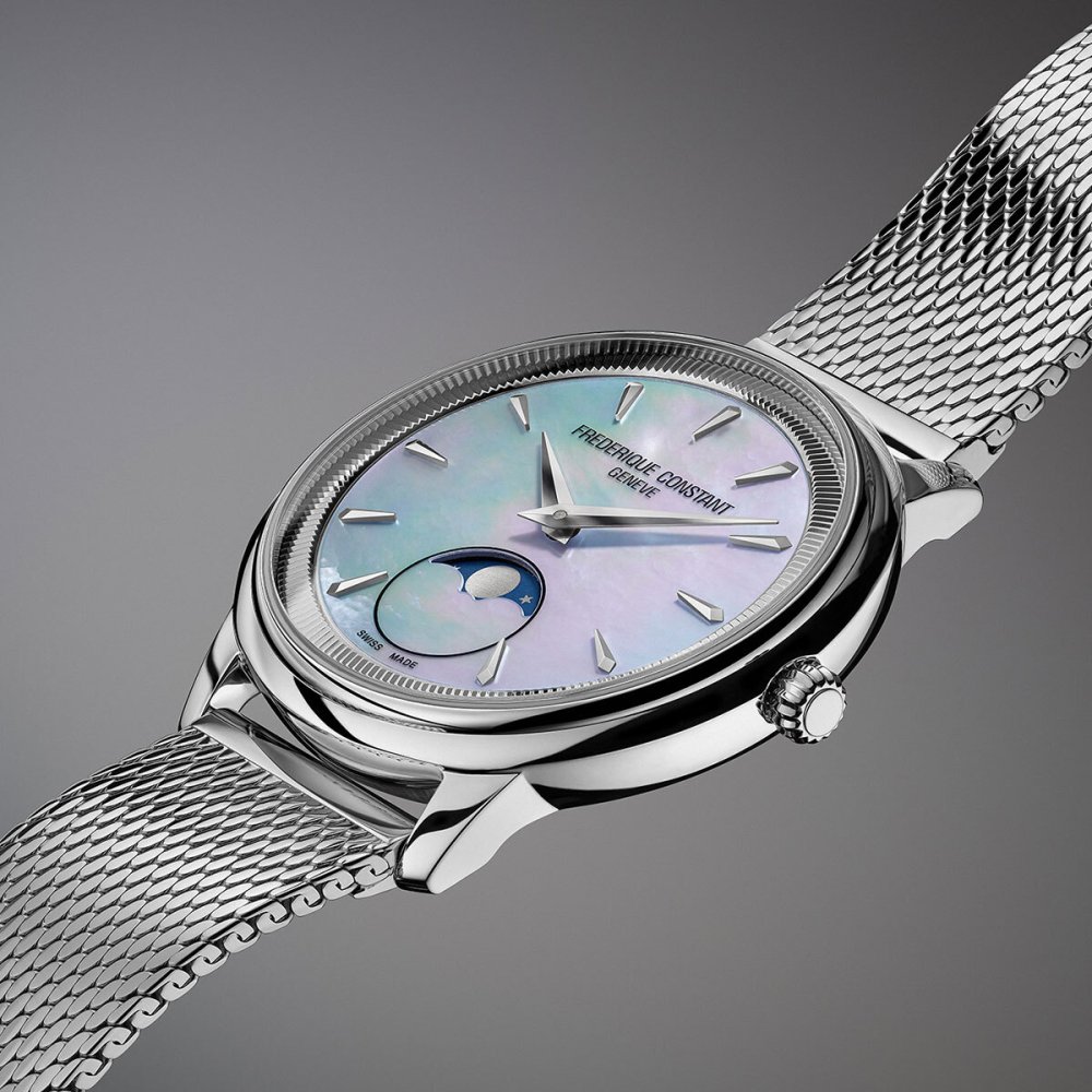 フレデリック・コンスタント FREDERIQUE CONSTANT クラシック モネータ ムーンフェイズ FC-206MPLB2S6B 腕時計 レディース【2026 新作】