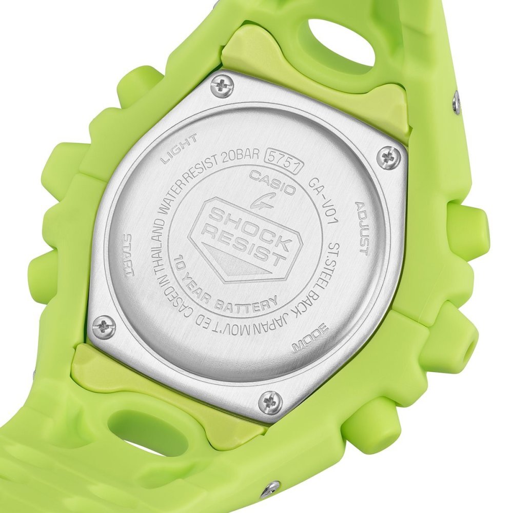 G-SHOCK カシオ Gショック CASIO アナデジ 限定モデル 腕時計 メンズ GA-V01-9AJF ネオンイエロー【2025 新作】