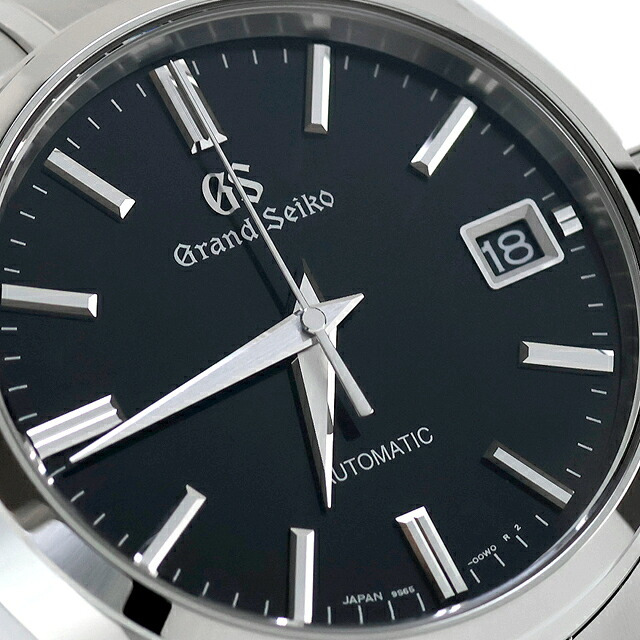 アウトレット グランドセイコー 9Sメカニカル 40mm 自動巻き 機械式 メンズ ヘリテージ コレクション 腕時計 ブランド SBGR317 SEIKO ブラック
