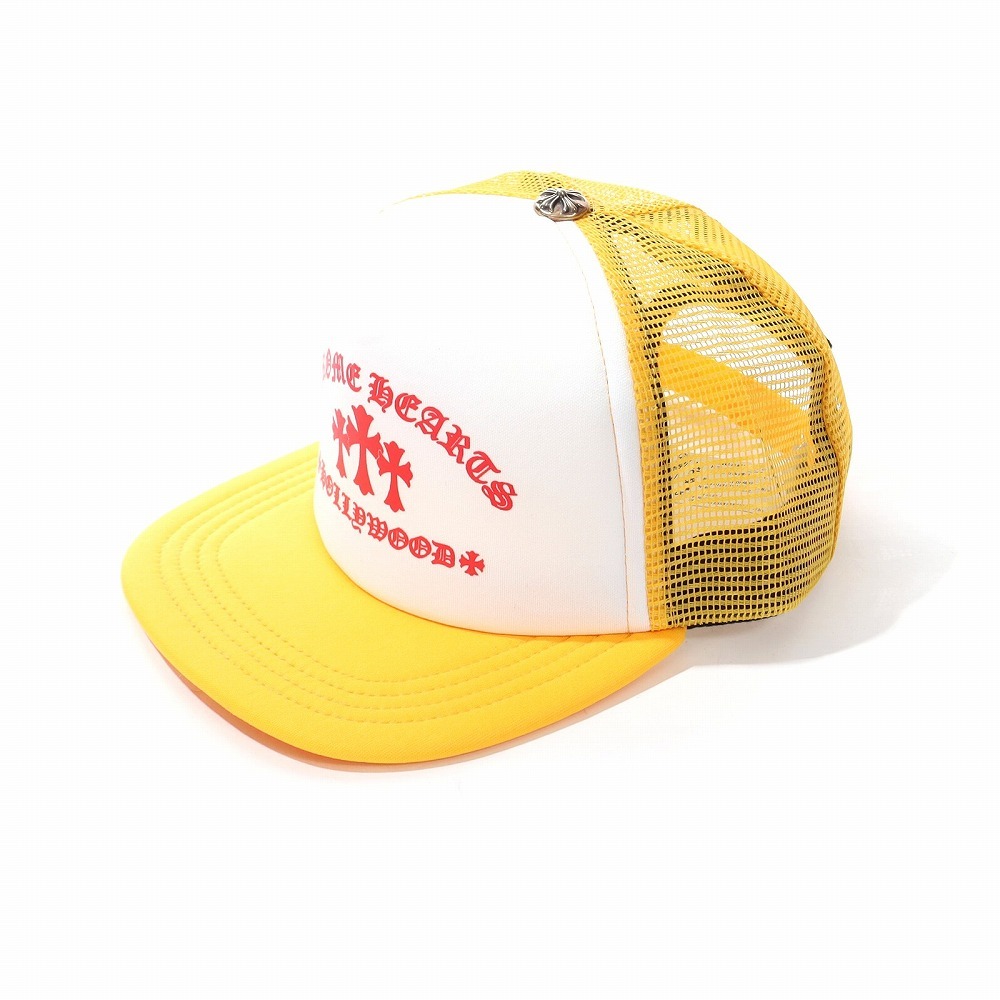 【ラッピング無料】CHROME HEARTS クロムハーツ Hat Pro Trucker Cap King Cemetery Cross トラッカーキャップ スナップバック 帽子 ギフト 誕生日 プレゼント 