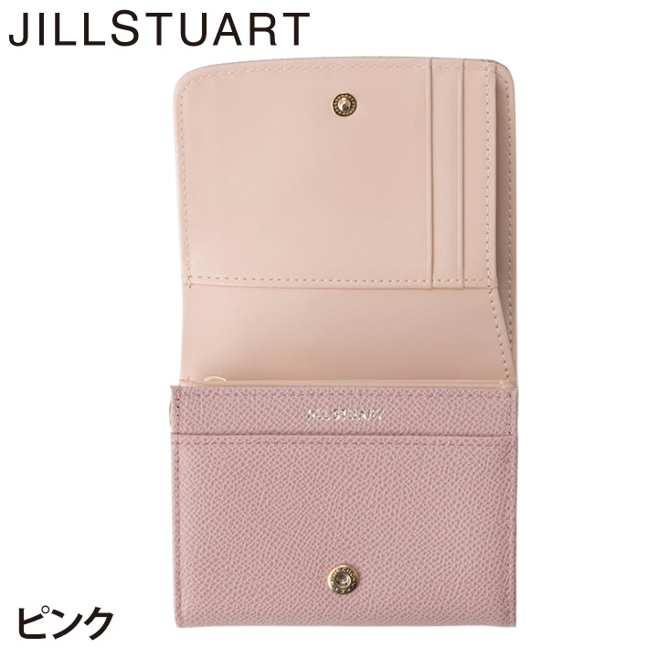 ジル スチュアート 財布 二つ折り レディース 牛革 Honey コンパクト リボン ギフト JILL STUART