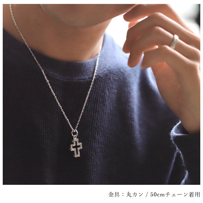 ハワイアンジュエリー シルバー ペアペンダントトップ 2個セット 刻印 無料 型抜きクロス シルバー925 ネックレス チェーン別売 ペンダントヘッド カップル 夫婦 プレゼント ハロウィン 【品番：SP2836P】