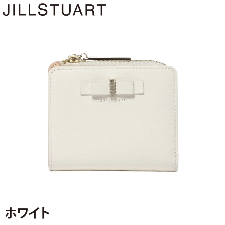 ジル スチュアート 財布 二つ折り レディース 牛革 ミスティ L字ファスナー コンパクト ギフト JILL STUART