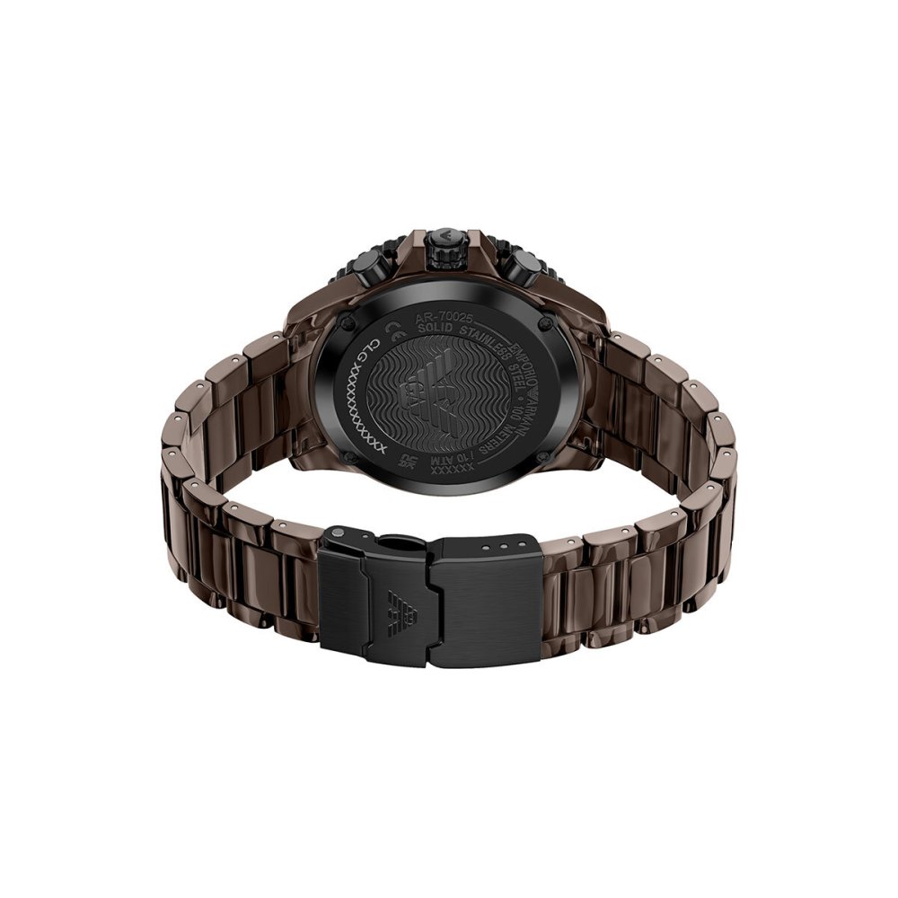 エンポリオアルマーニ EMPORIO ARMANI 腕時計 メンズ ソーラー クロノグラフ セラミック AR70025【2026 新作】