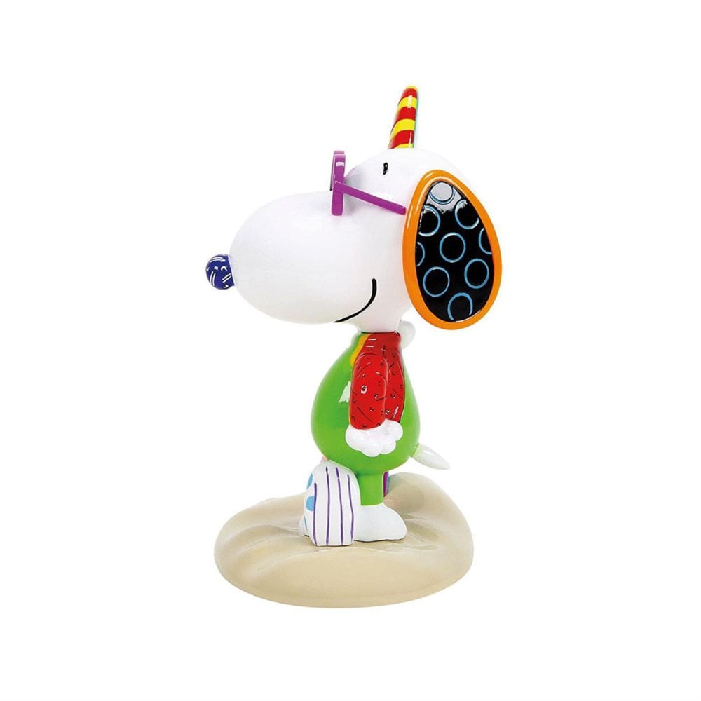 ロメロ ブリット Romero Britto ピーナッツ ブリット Peanuts Britto ジョー・クール サーフ 置物 フィギュア 人形 6019027 スヌーピー インテリア