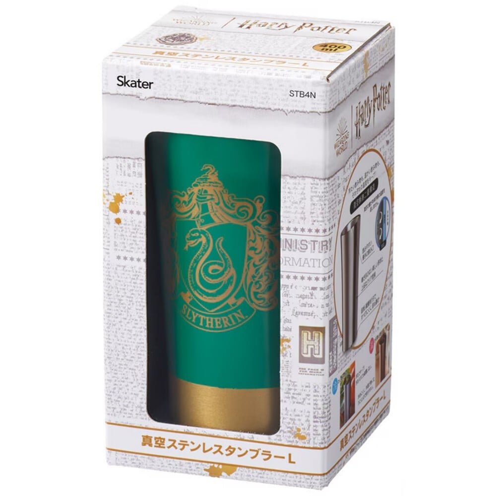 【ラッピング無料】ハリーポッター ステンレスタンブラー 400ml スケーター STB4N 真空二重構造 保温 保冷 4寮デザイン ギフト 名入れ　誕生日 プレゼント 彼氏 彼女 熱中症対策グッズ