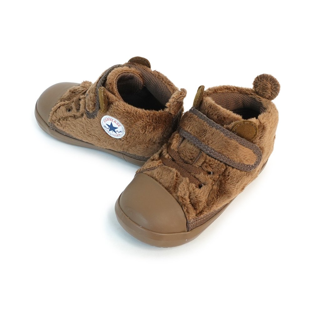 コンバース CONVERSE スニーカー ベビーシューズ ベビー オールスター ボアクマ V-1 モカブラウン BABY ALL STAR BOAKUMA V-1 出産祝い プレゼント