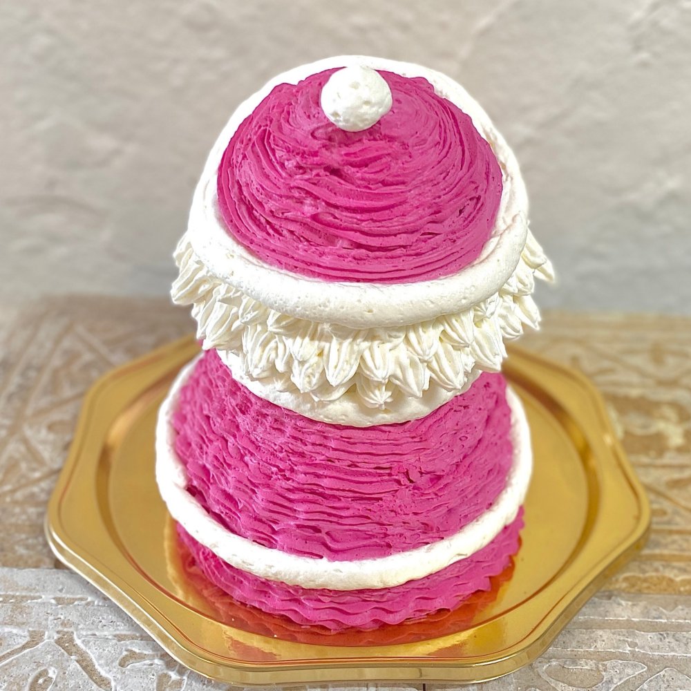 サンタさんの立体ケーキ　(お届けは12/21まで ) クリスマス 可愛い ケーキ 立体  子供 人気 プレゼント  パーティー 12月