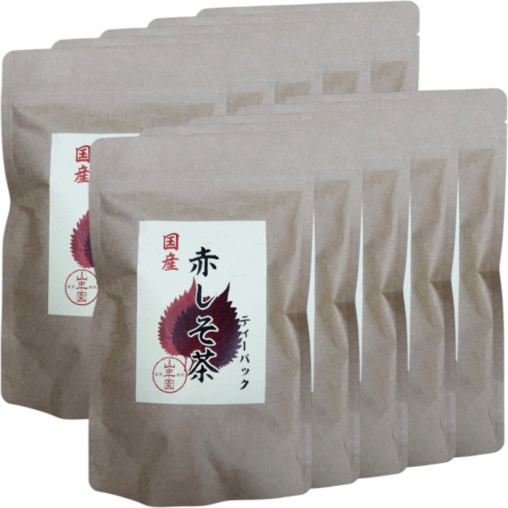 【国産 100%】赤しそ茶 ティーパック 2g×12パック×10袋セット 宮崎県産 送料無料 しそ緑茶 シソ茶 紫蘇茶 シソ緑茶 紫蘇緑茶 健康茶 妊婦 ダイエット 贈り物 ギフト プレゼント 敬老の日 プチギフト お茶 2026 内祝い お返し