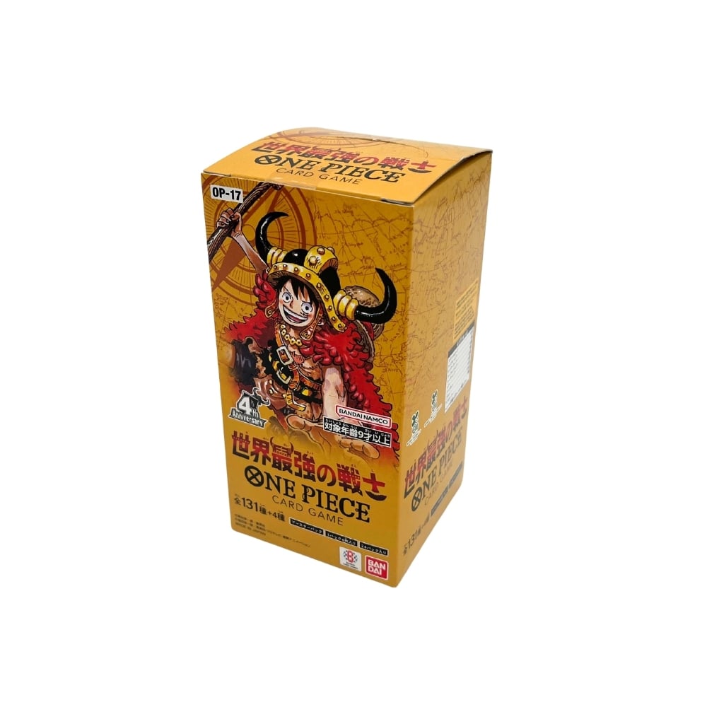 【テープ付き未開封BOX】 ONE PIECE カードゲーム 世界最強の戦士 OP-17 ワンピースカード ブースターパック 1BOX 24パック入り ワンピース カードゲーム ギフト プレゼント