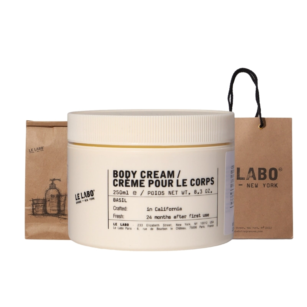 【ショッパー付き ラッピング無料】LE LABO ルラボ BODY CREAM BASIL バジル 250ml ギフト ボディクリーム コスメ 