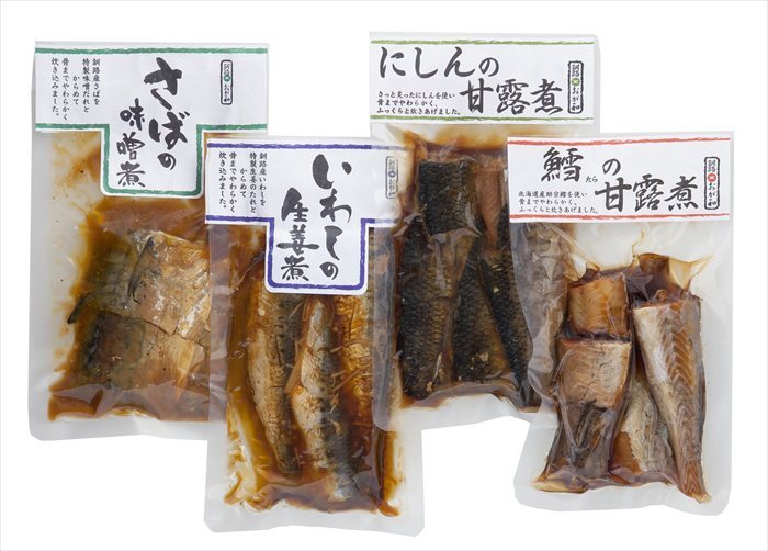 送料無料 北海道産地直送 釧路おが和 北の煮魚セット I ※ご注文後約7～10日前後での発送となります。沖縄・離島へは別途配送料が発生いたします お取り寄せグルメ スイーツ