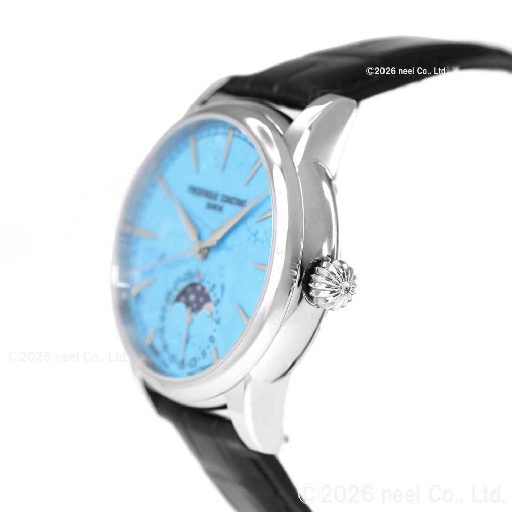 フレデリック・コンスタント FREDERIQUE CONSTANT クラシック ムーンフェイズ デイト マニュファクチュール 世界限定716本 FC-716TU3H6 腕時計 自動巻き メンズ