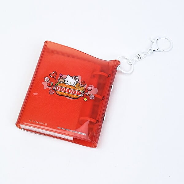サンリオ ハローキティ ミニシールバインダーチャーム キーホルダー 文具 Sanrio