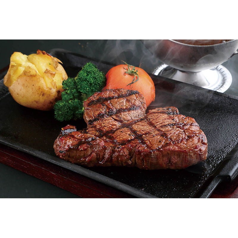 萬野屋 萬野和牛 モモステーキ (6618-100) [お中元][お歳暮] ※送料無料(北海道・沖縄・離島への配送不可)