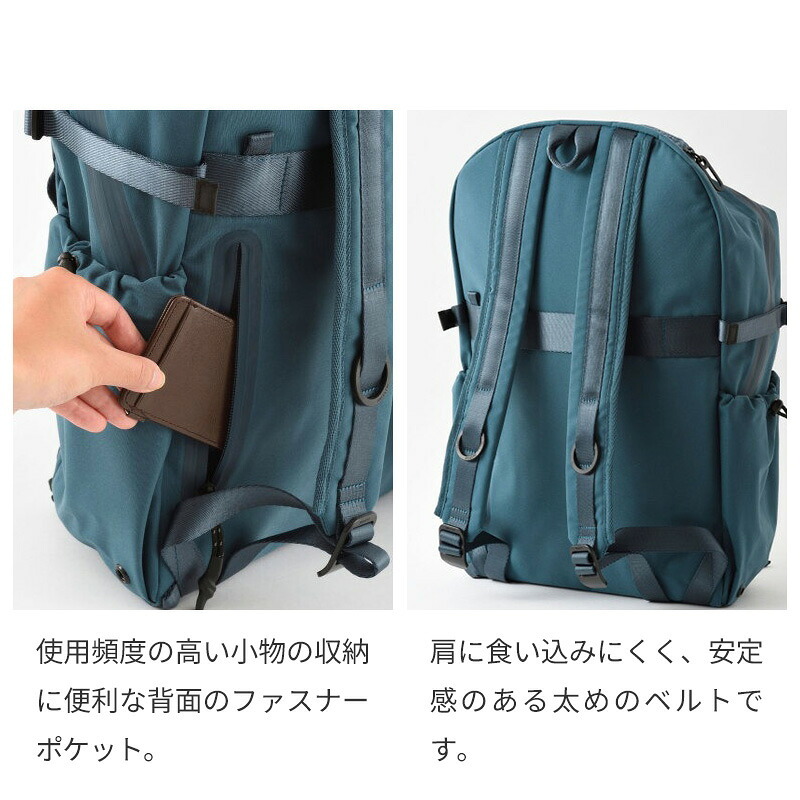 【正規販売】MILESTO ミレスト LIKID リキッド MLS855 サイドバックルバックパックL バックパック 撥水 はっ水 防水 22L リュック 軽量 旅行 ビジネス 通勤 ブラック グレー 通学 ギフト プレゼント メンズ レディース ブランド グッドデザイン賞 キャリーオン PC収納