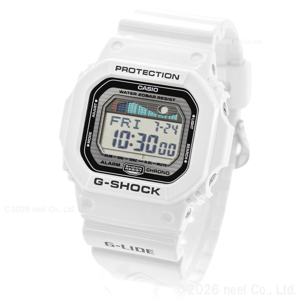 G-SHOCK ホワイト 白 カシオ Gショック 腕時計 G-LIDE GLX-5600-7JF CASIO G-SHOCK