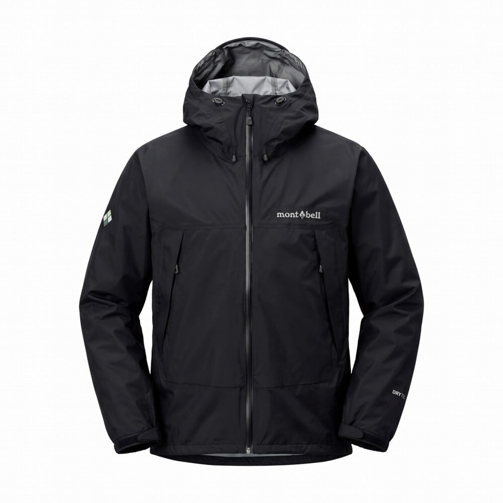 【ラッピング無料】mont-bell モンベル サンダーパス ジャケット Men's #1128770 レインジャケット 防水透湿 ドライテック ブラック S M L XL ギフト
