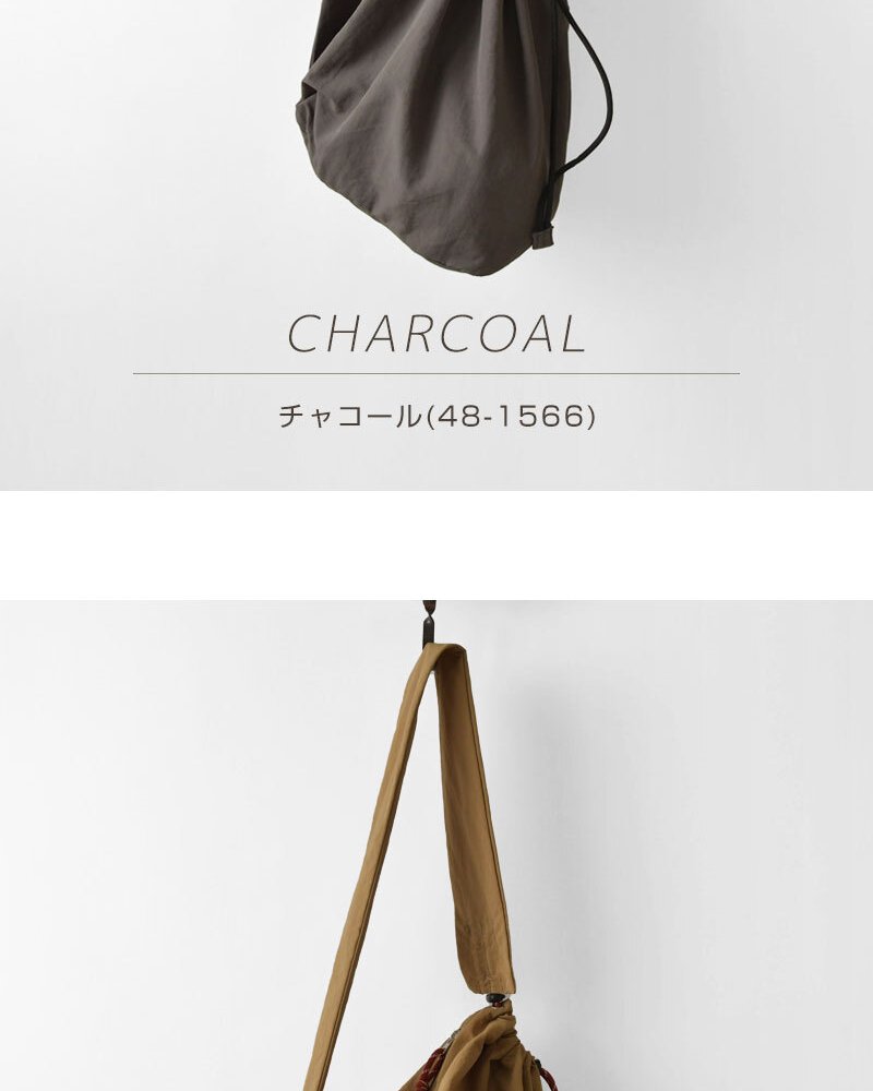 【EARTH MADE アースメイド】撥水ナイロン パラコード ボンサック ショルダーバッグ PARACODE BONSAK (E7963)正規品 レディース 春 夏 雨 水 アウトドア フェス 肩掛け 斜め掛け ナチュラル 新作 ナチュランド 人気 30代 40代 50代 60代 母の日 クリスマス ギフト プレゼント